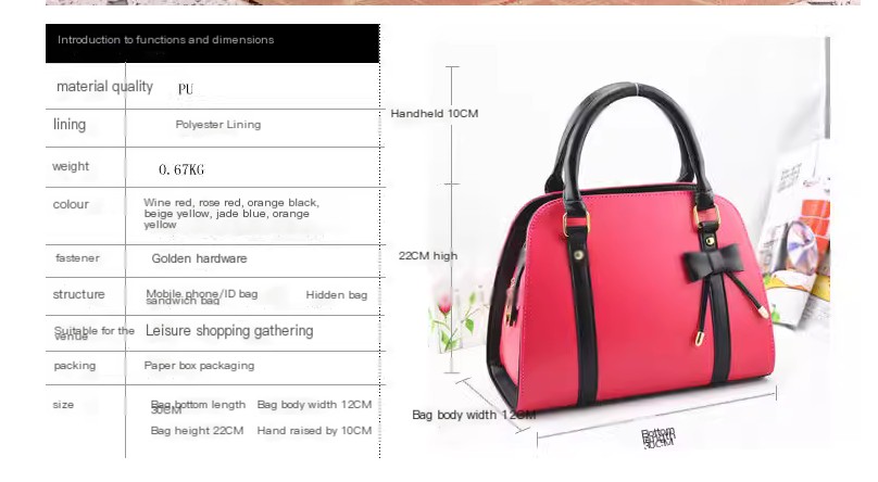 Butterfly Knot Handbag