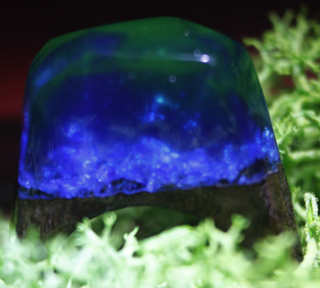 Magic Forest Wooden Ring Image 1