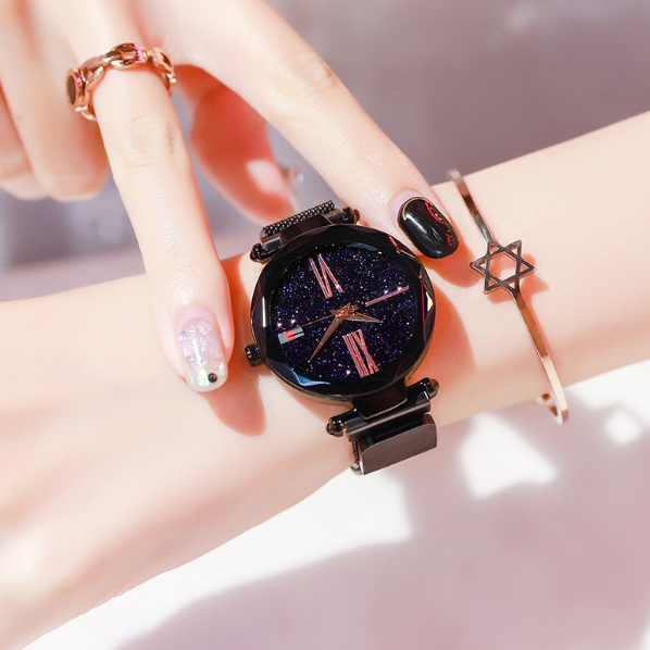 OLMECA Women's Starry Sky Watch Image 4