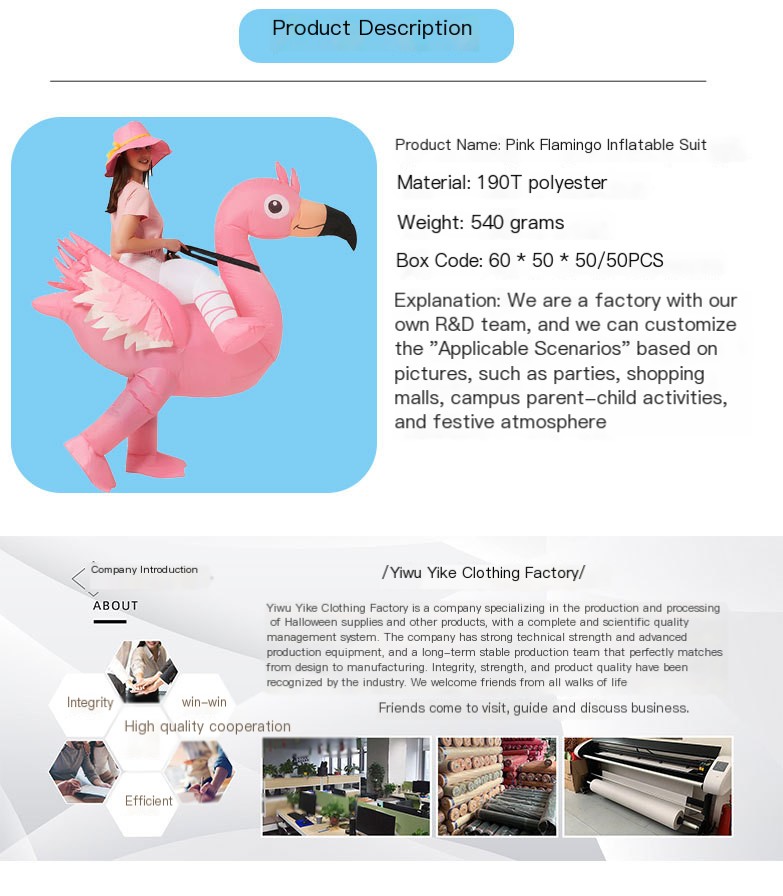 Flamingo Inflatable Costume