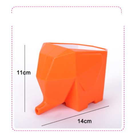 Elephant Water Filter and Draining Cup