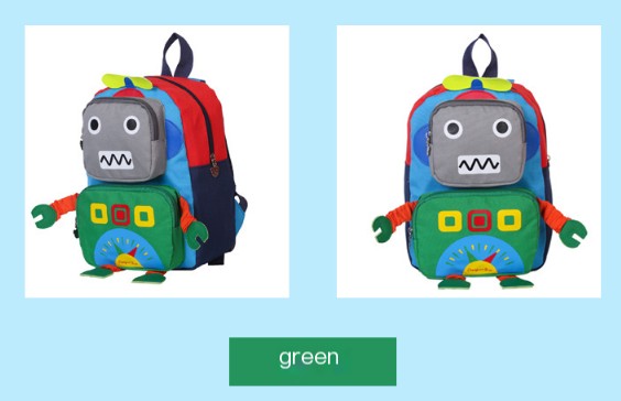 Blue children's backpack