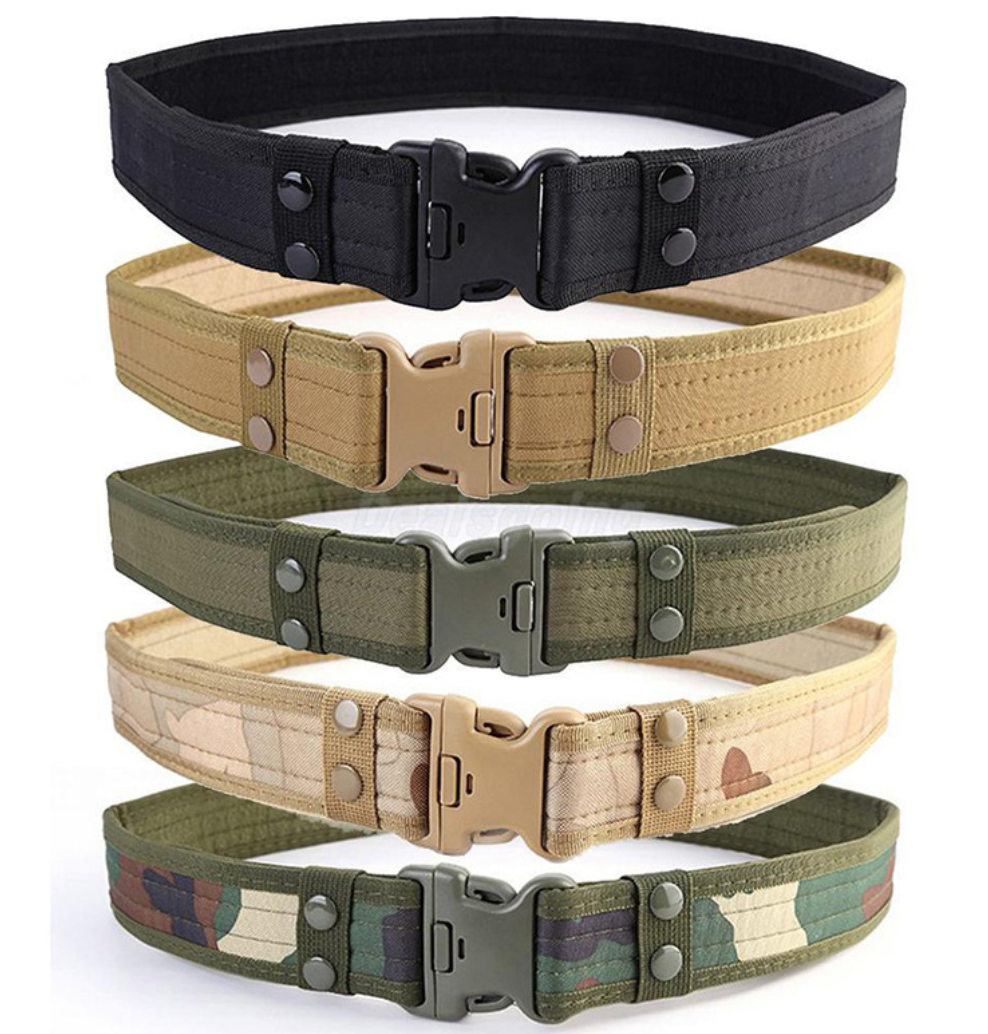 Men's Canvas Tactical Belt