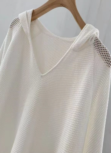 Hollow Ice Silk Sweater Image 4