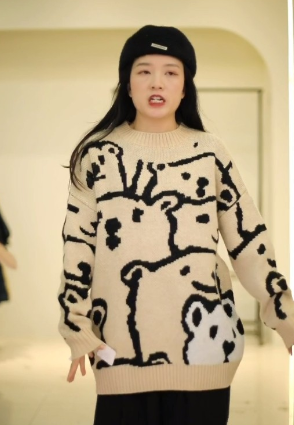 2021 Spring Colorful Pullover Sweater