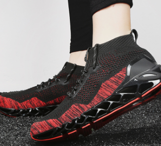 Men's Flyknit Mesh Sneakers Image 4