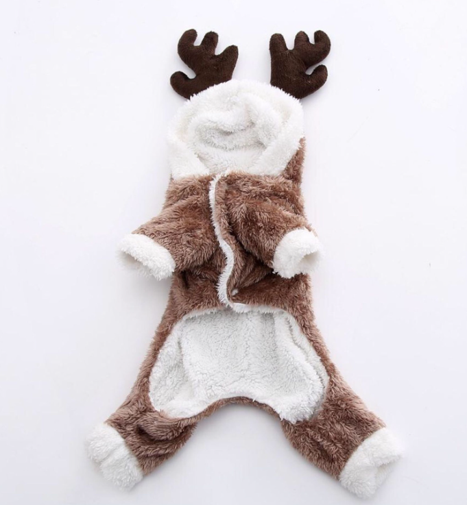 Reindeer Costume Dog Outfit Image 1