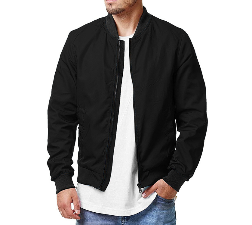 Men's Bomber Jacket side view