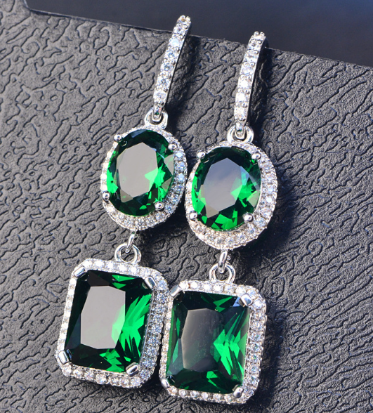 Zircon Earrings Image 3
