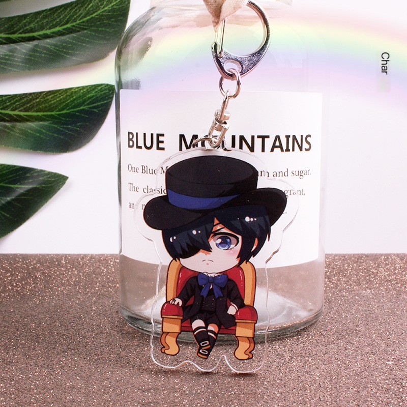 Anime Acrylic Keychain Image 2