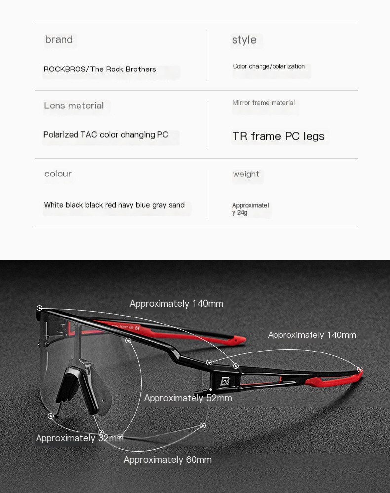 Optima™ Óculos de Sol Rockbros UV400+