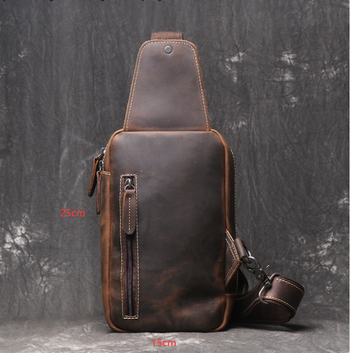 Leather Chest Bag