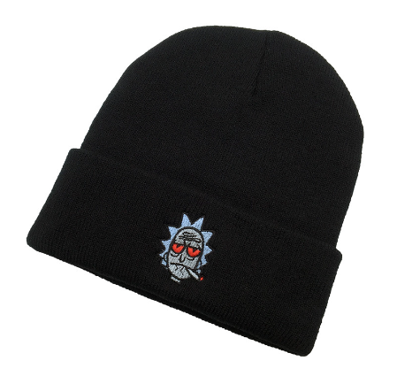 Embroidered Letter Knitted Hat