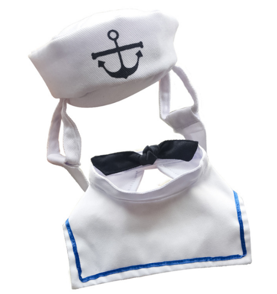 Pet Navy Suit Image 1