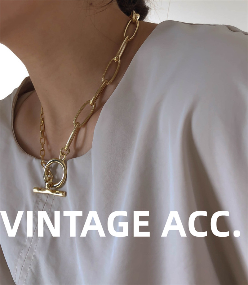 Golden Punk Necklace