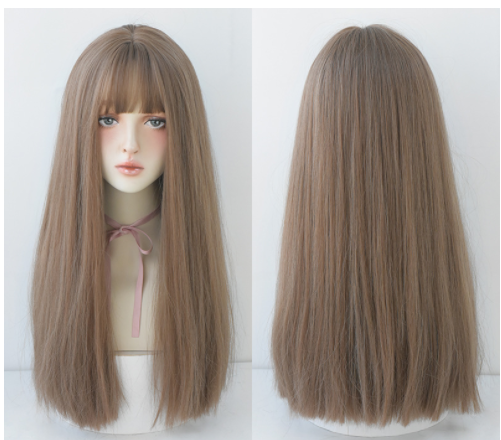 Princess Cut Wig - Black Tea