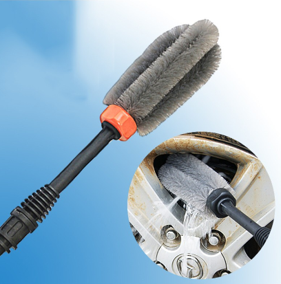 Tire Rim Scrubbing Brush