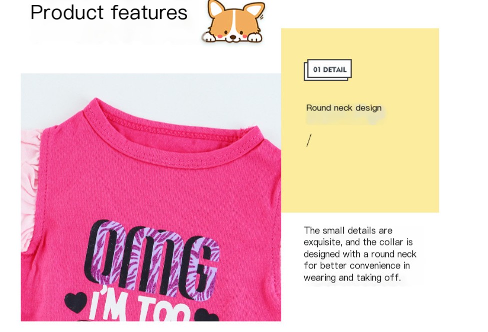 Pet Dress in Pink