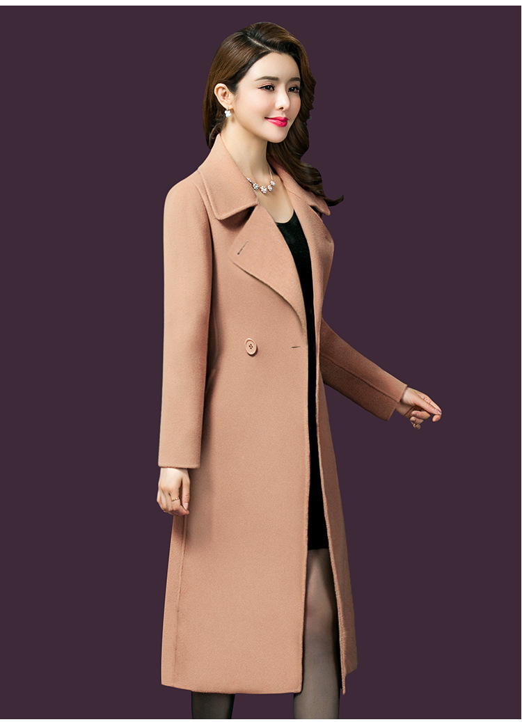 Women's Woolen Coat Image 2