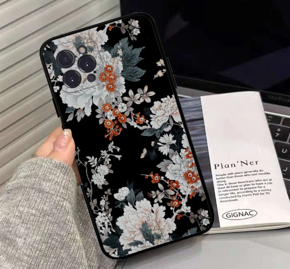 Sunflower Chrysanthemum Phone Case Silicone Soft for iphone 15 14 13 12 11 Pro Mini XS MAX 8 7 6 Plus X XS XR Cover