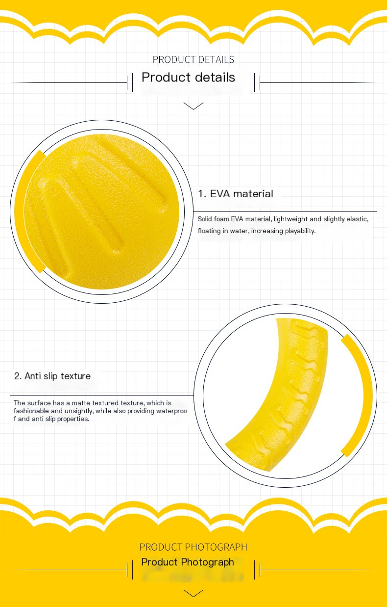 EVA Pet Toy Features