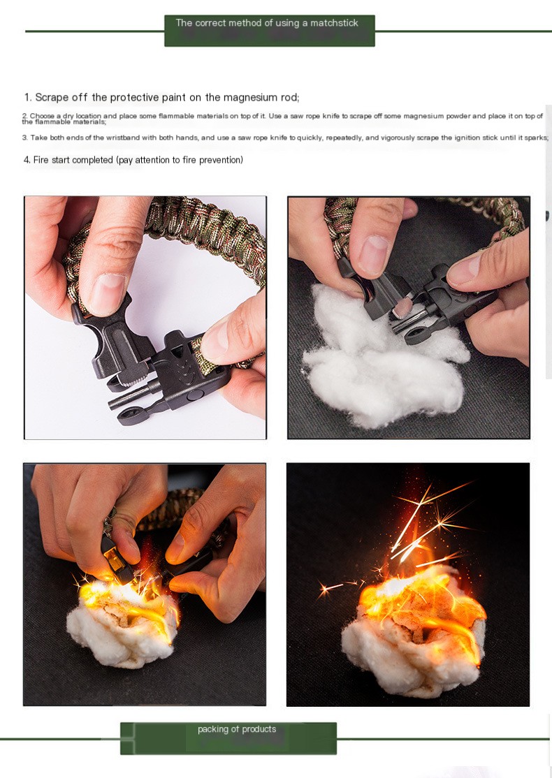Survival Bracelet 16