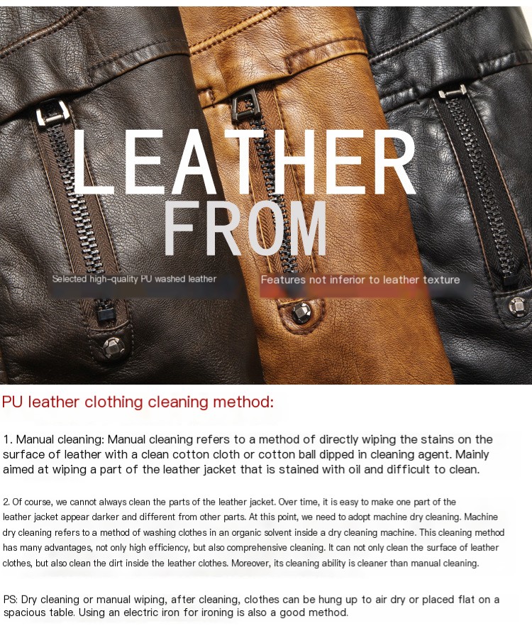 Men's Leather Jacket Style