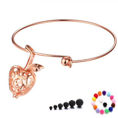Apple Perfume Essential Oil Diffuser Bracelet Image 2