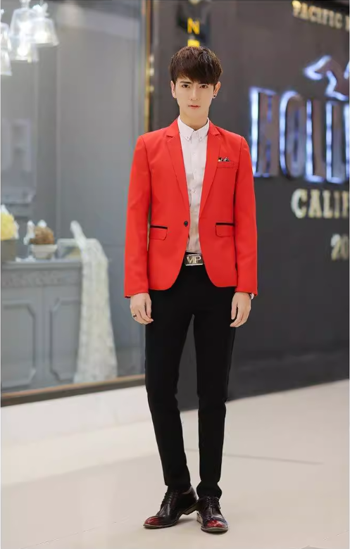 Men's Blazer Side View