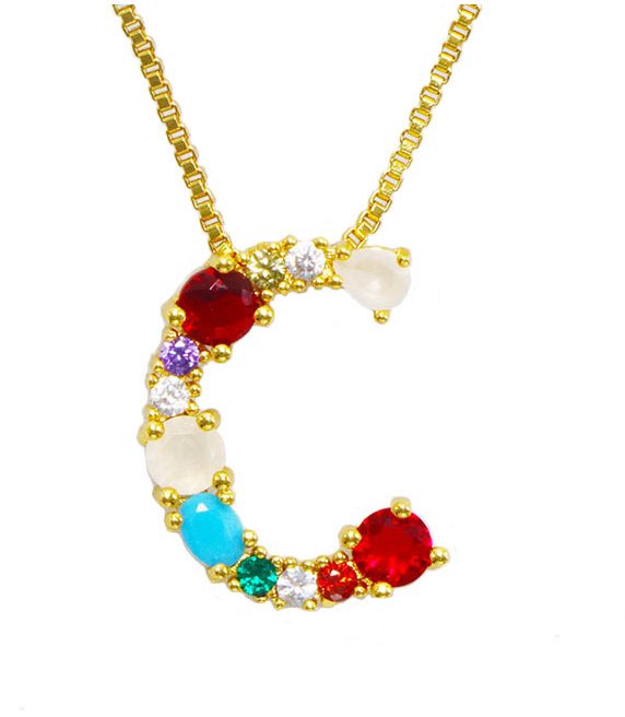 Initial Necklace Image 4