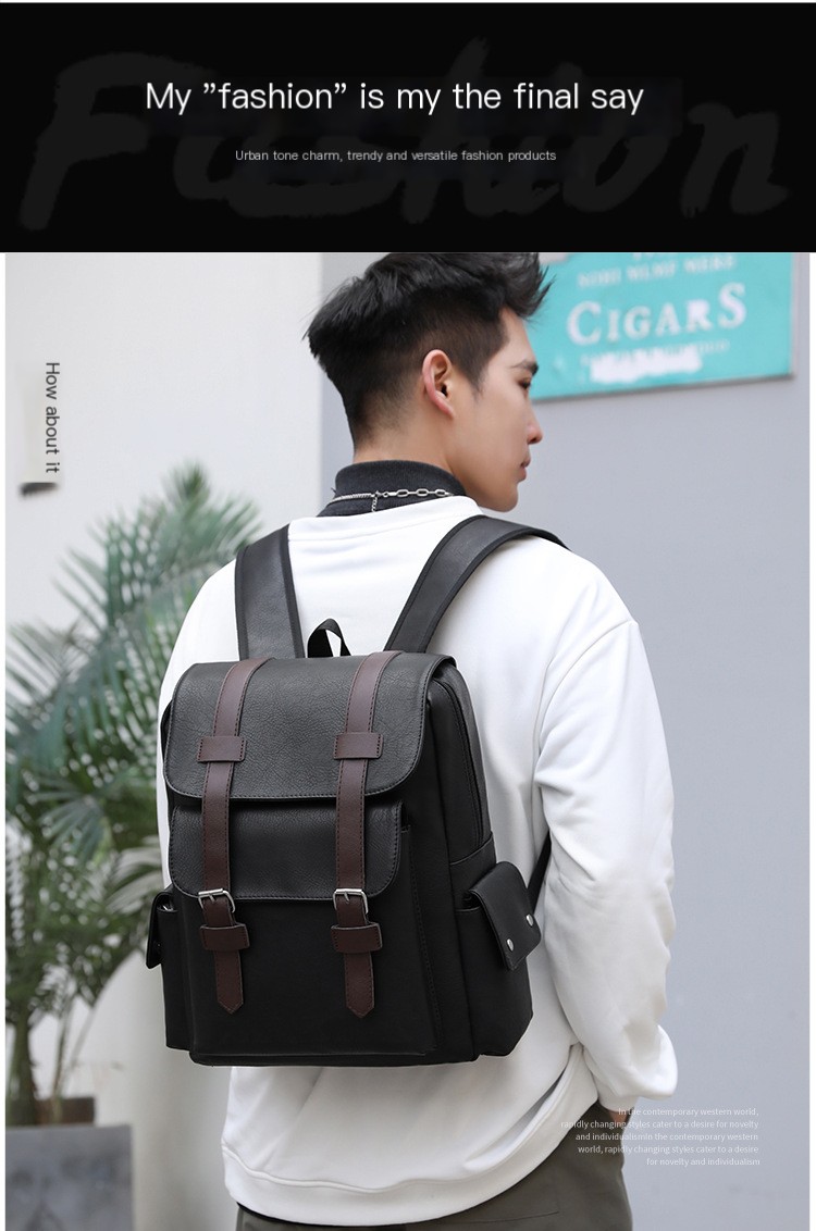 Men's Canvas Backpack 3