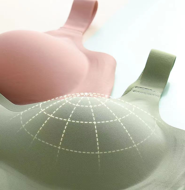 Seamless Latex Jelly Bra Image 5