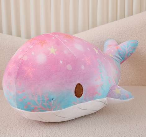 Solaris Shimmer Whale Plushie - Cute Design