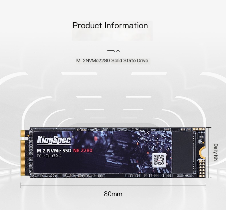 KingSpec NVMe SSD Image 1