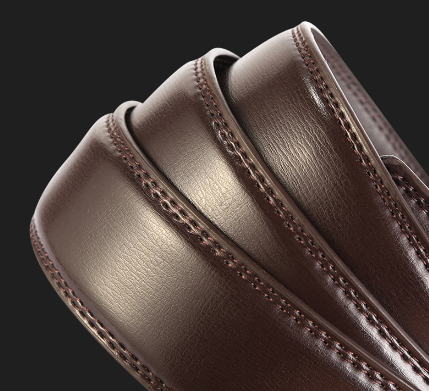 Men's Leather Belt Image 7