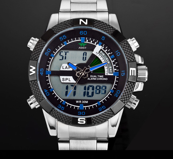 Men's Luxury Military Watch in Yellow