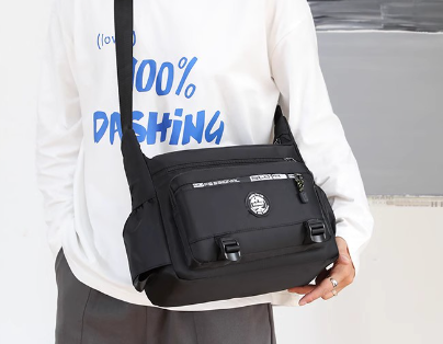 AquaShield Men's Shoulder Bag - Stylish Design