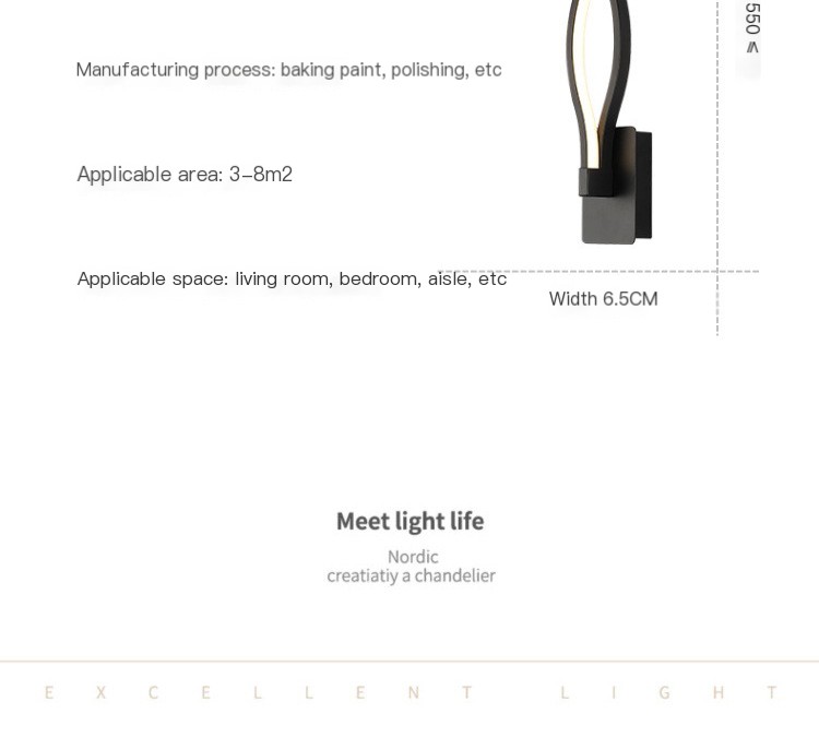 Minimalist Bedroom Wall Lamp 5