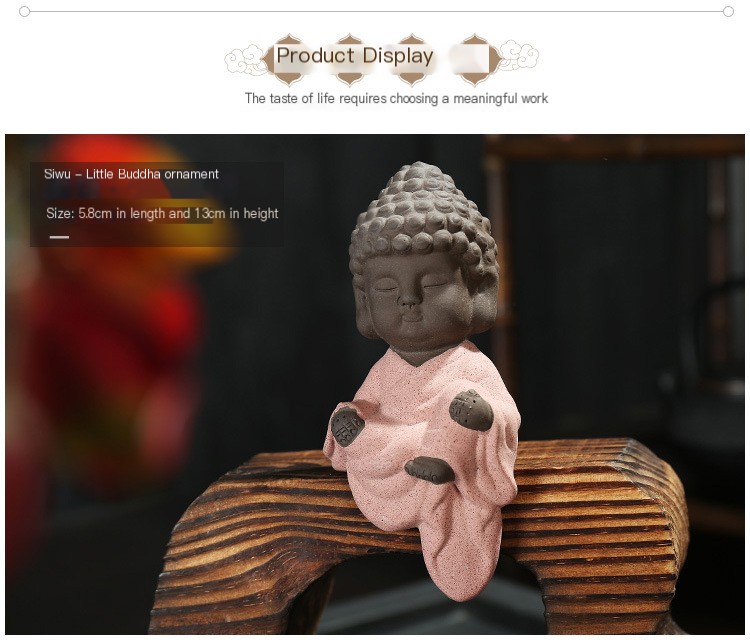Chui Yi Little Buddha Blue