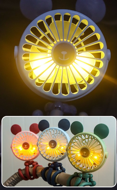 Color Variations of Baby Stroller Fan