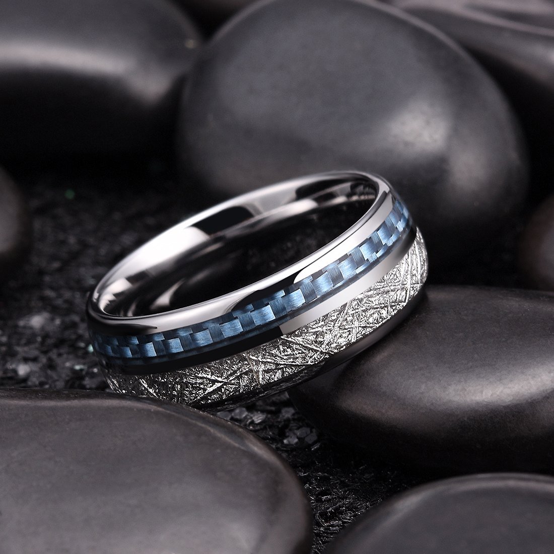 Tungsten Carbon Fiber Ring 1