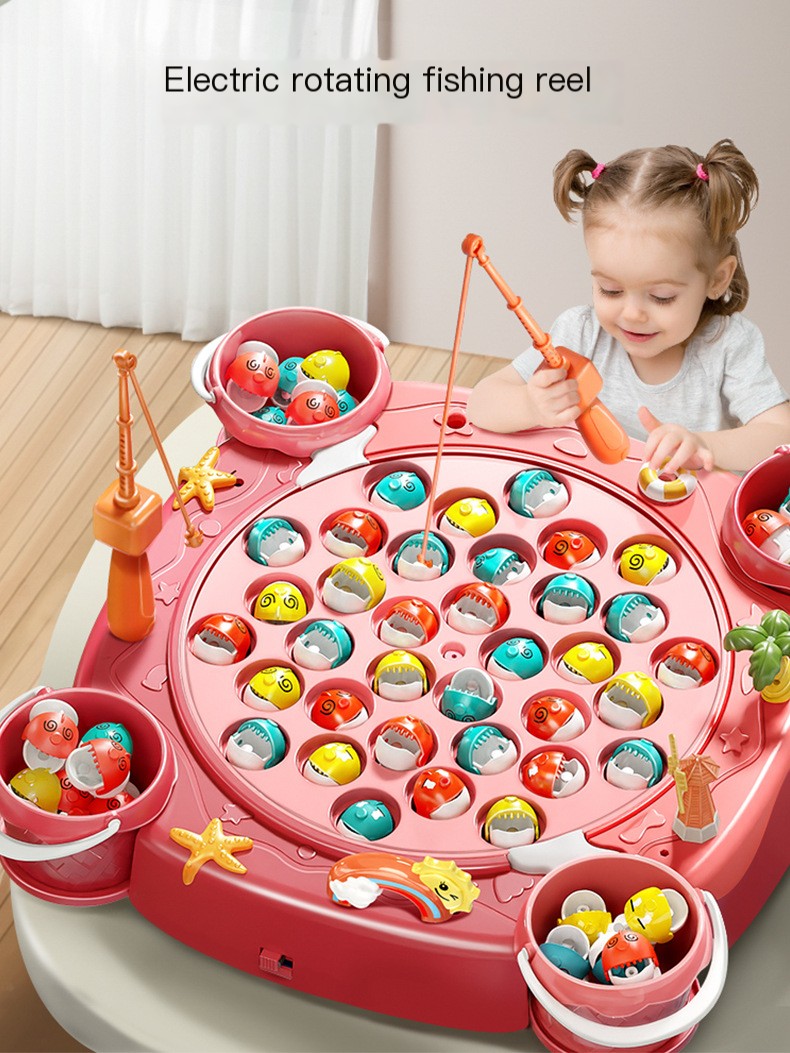 Electric Magnetic Fishing Toy