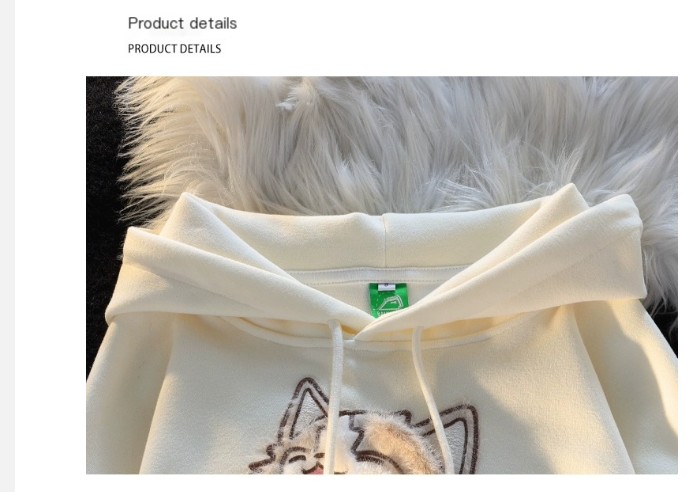 Korean Loose Hoodie Image 1