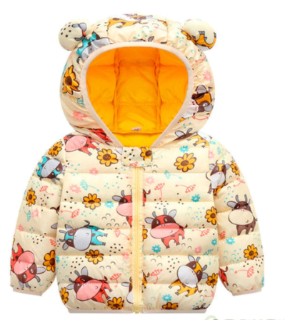 Jaqueta Puffer Infantil com Orelhinhas image