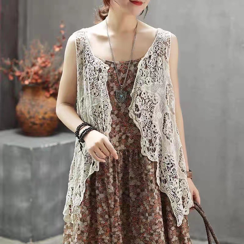 Bohemian Crochet Lace Cardigan 2