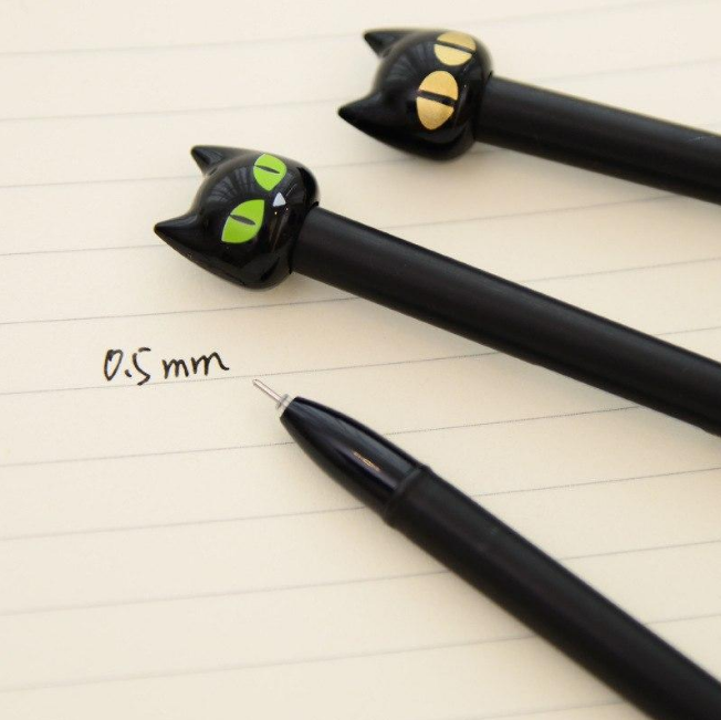 Cat-Themed Gel Pen Image 2