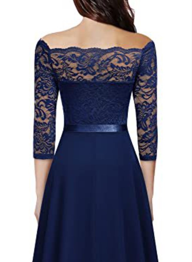 LIVA Lace Dress - Pink