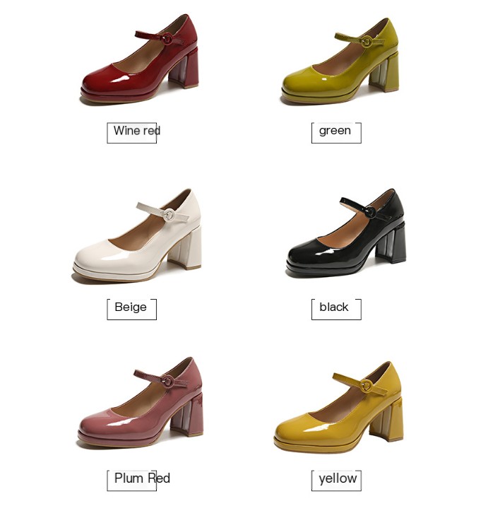 Waterproof Platform High Heels 4