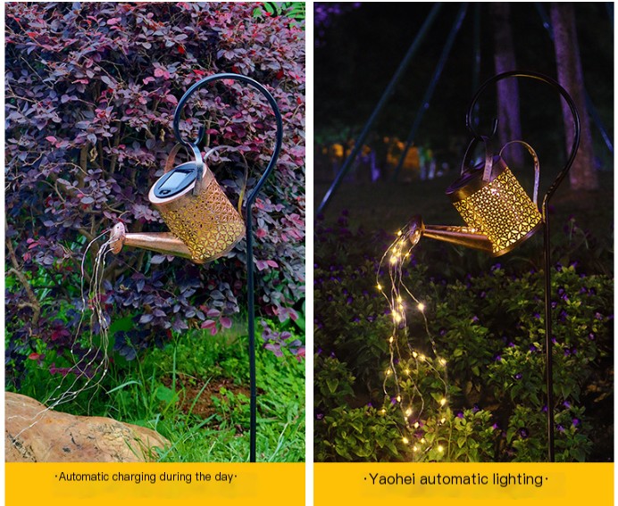 Solar Garden Kettle Light 5