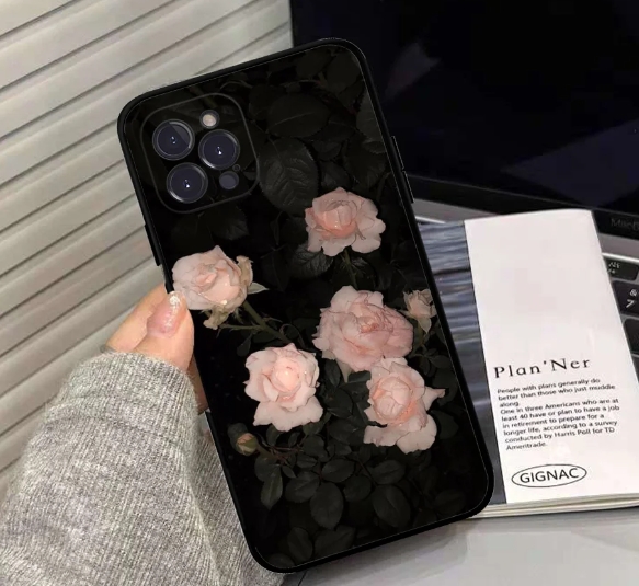 Sunflower Chrysanthemum Phone Case Silicone Soft for iphone 15 14 13 12 11 Pro Mini XS MAX 8 7 6 Plus X XS XR Cover